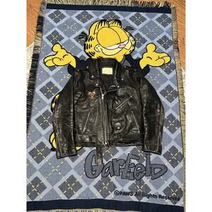 Vintage 80s Harley-Davidson Leather Biker Jacket